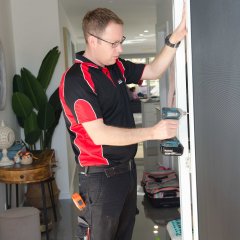 Bay & Basin Security Door Installation