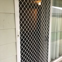 Diamond Grille barrier door