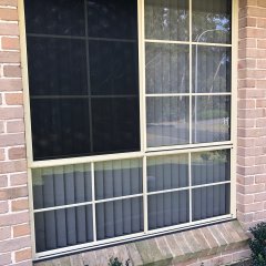 Intrudaguard perforated aluminium security window screen