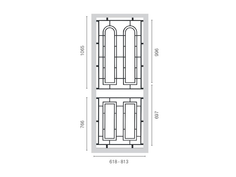 SP51AB | Dual Arch